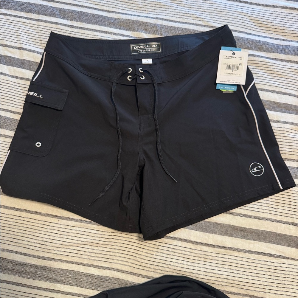O'Neill Hyperfreak Black Swim Shorts